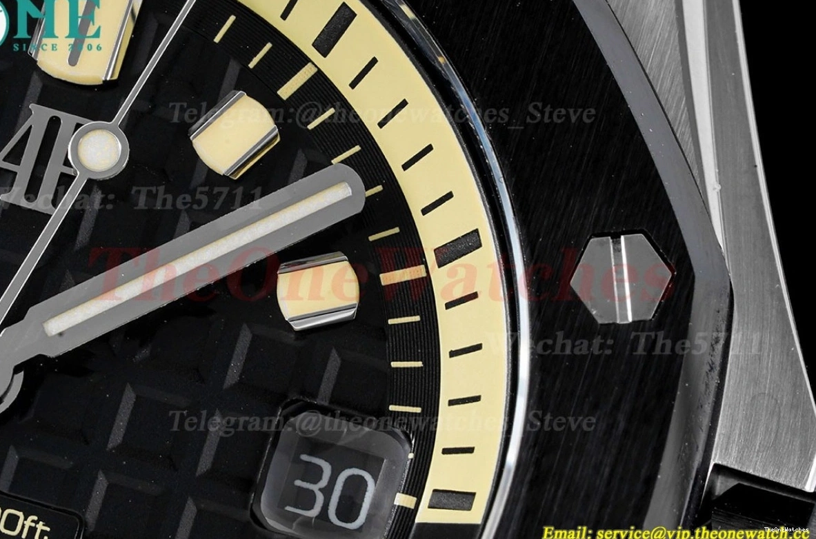 Stk Royal ZF Oak SS 15720 42mm RU Black A4308 Diver Offshore 1221